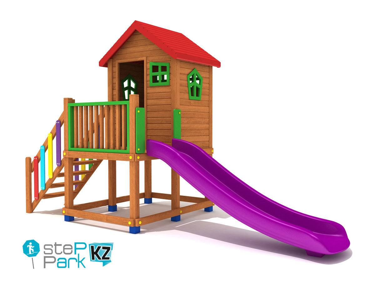 wooden play house