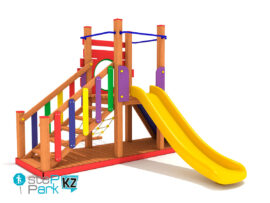 Деревянные детские игровые комплексы Climbing Playground