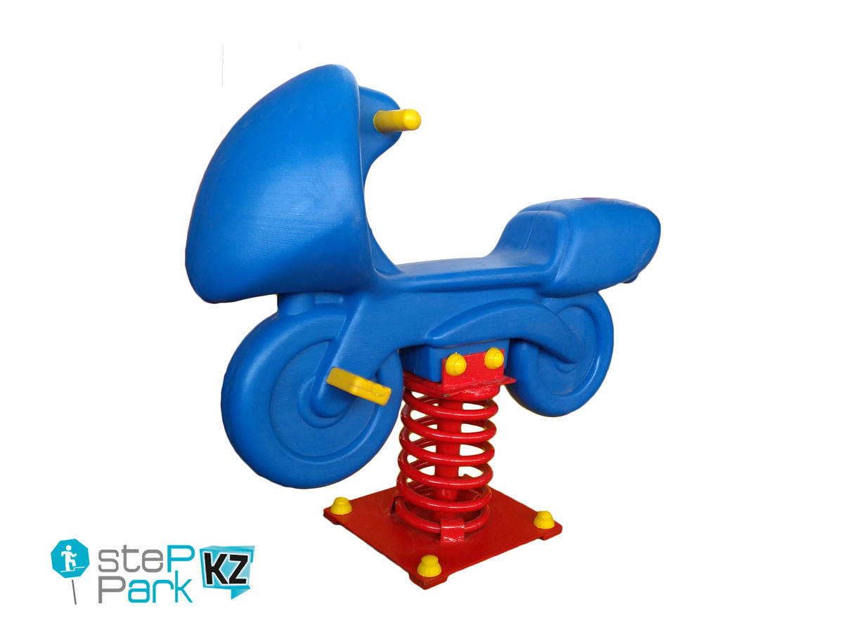 Качеля пружина «Мотоцикл»