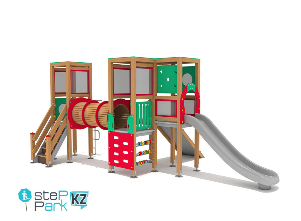 ADL 3A — Детский игровой комплекс Кубик три башни